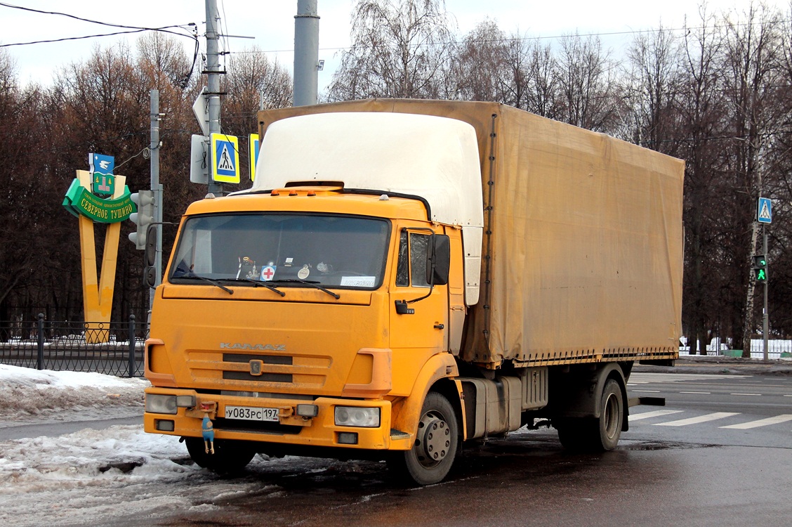 Москва, № У 083 РС 197 — КамАЗ-4308-C3