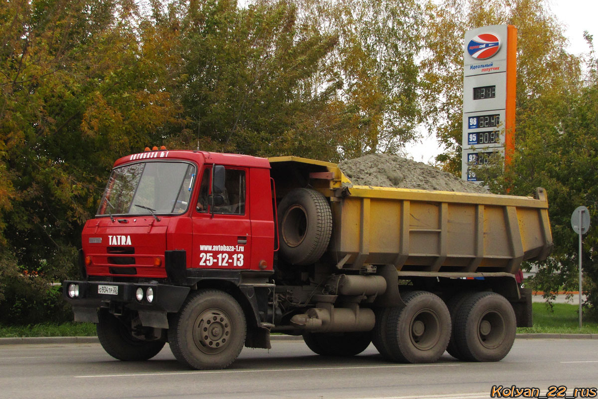 Алтайский край, № О 934 ТР 22 — Tatra 815-2 S1 A