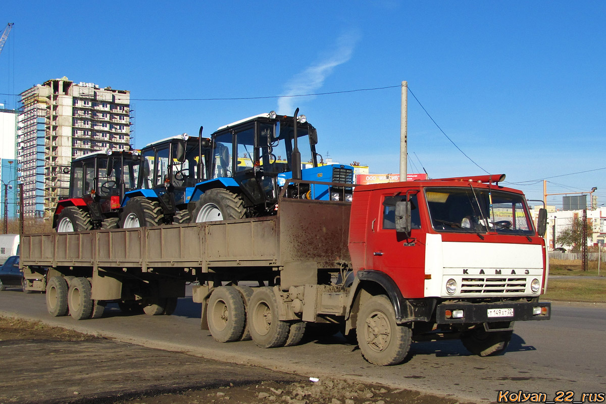 Алтайский край, № Т 149 АТ 22 — КамАЗ-5410; Алтайский край — Новая спецтехника