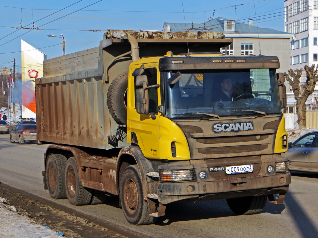 Кировская область, № К 009 ОО 43 — Scania ('2011) P440