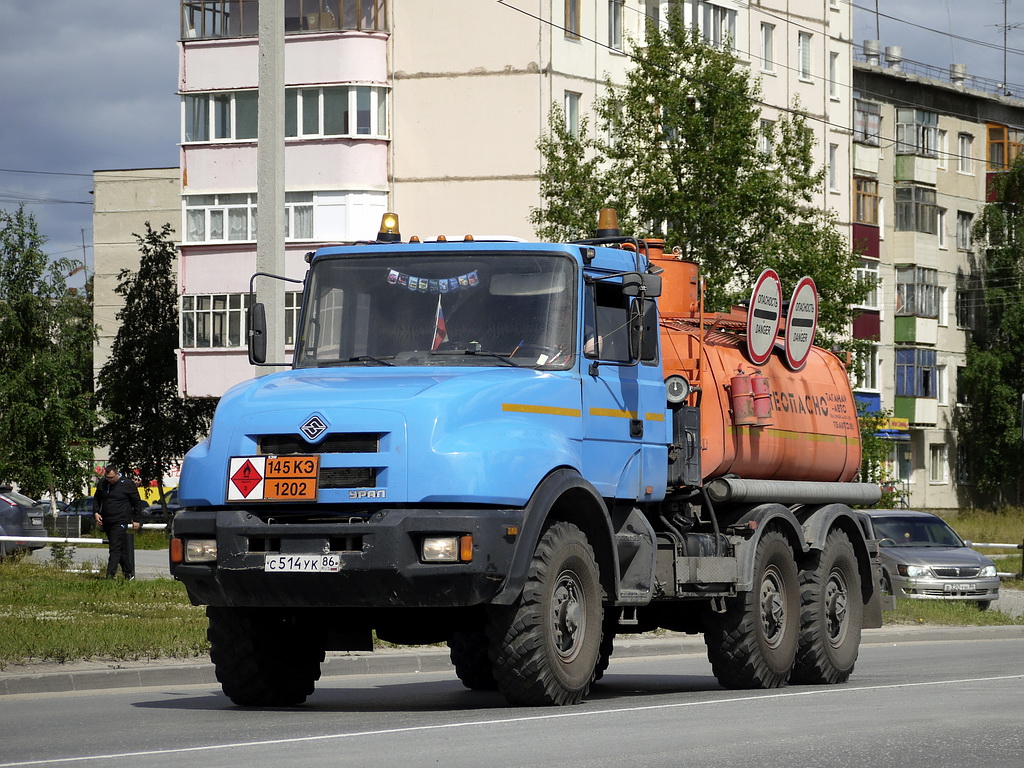 Ханты-Мансийский автоном.округ, № С 514 УК 86 — Урал-44202-59