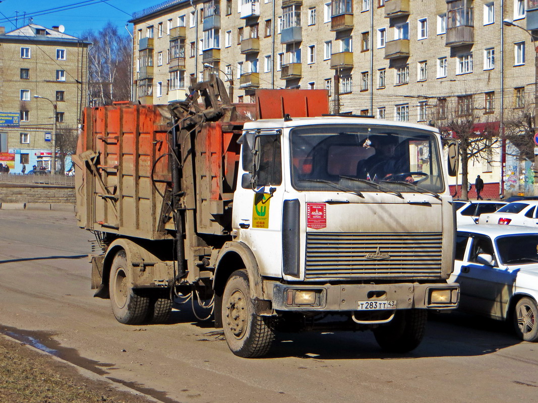 Кировская область, № Т 283 ТТ 43 — МАЗ-5337A2