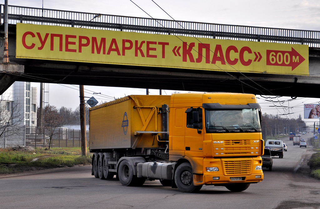 Черкасская область, № СА 0109 ВН — DAF XF95 FT