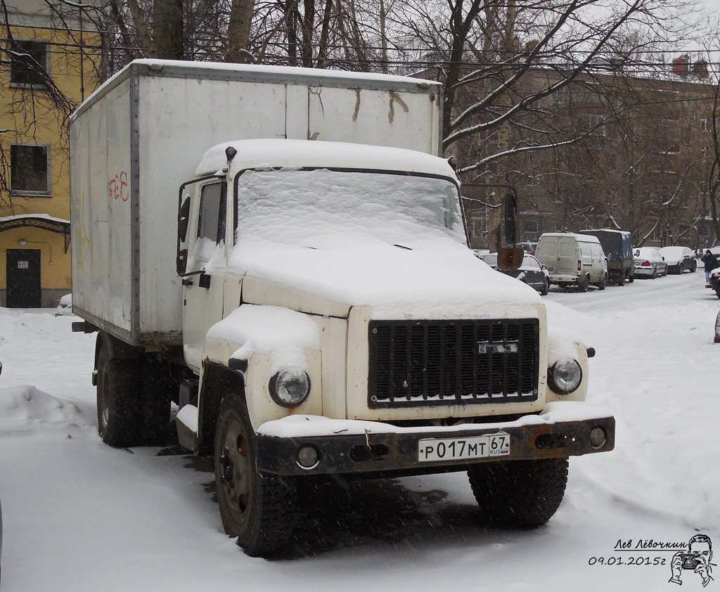 Смоленская область, № Р 017 МТ 67 — ГАЗ-3307