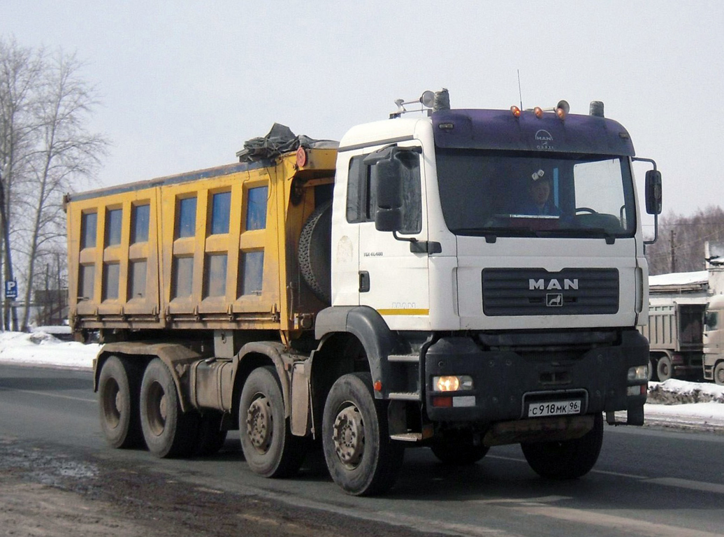 Свердловская область, № С 918 МК 96 — MAN TGA 41.480