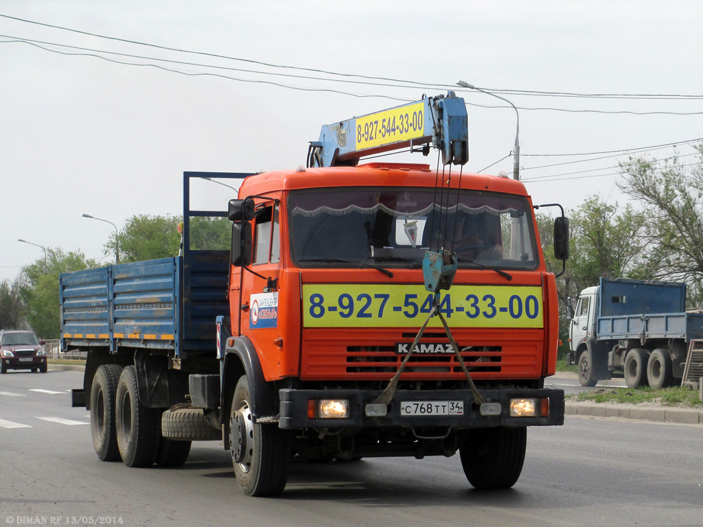 Волгоградская область, № С 768 ТТ 34 — КамАЗ-53229-13 [53229N]