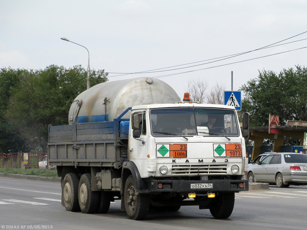 Волгоградская область, № О 032 КА 34 — КамАЗ-5320