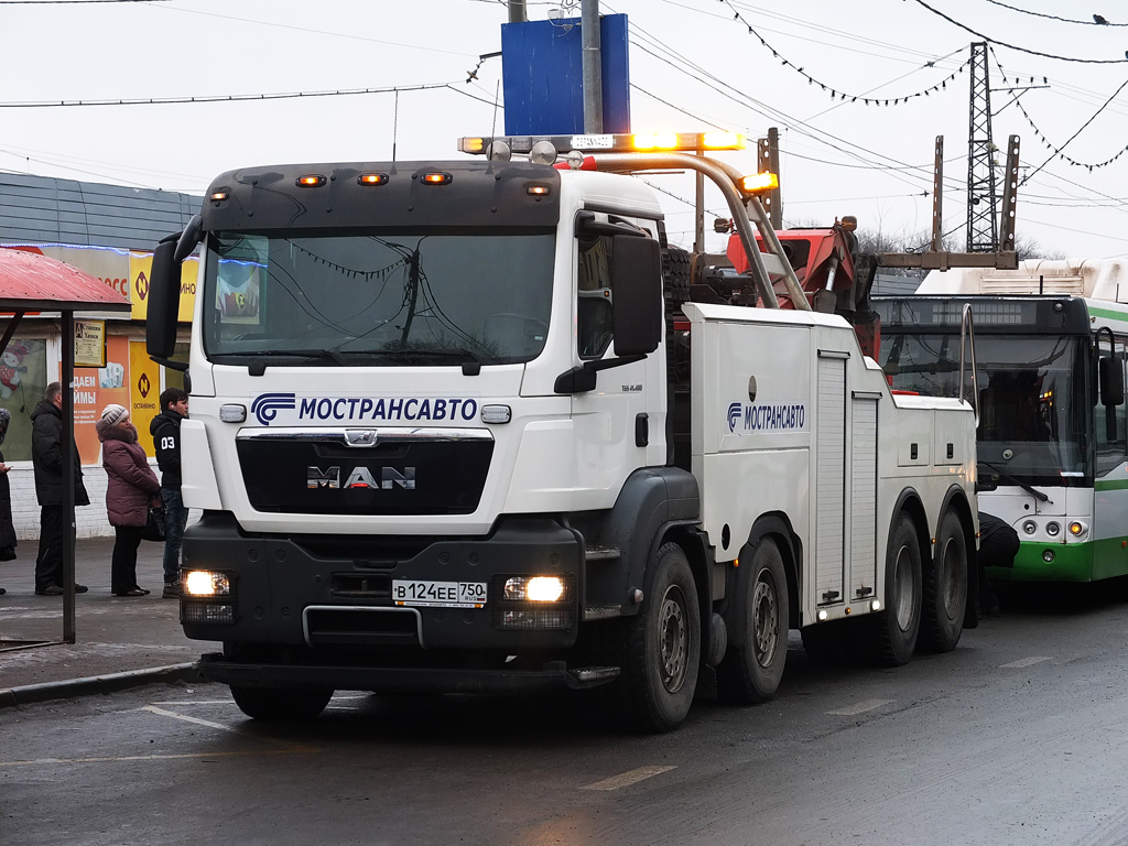 Московская область, № В 124 ЕЕ 750 — MAN TGS ('2007) 41.480