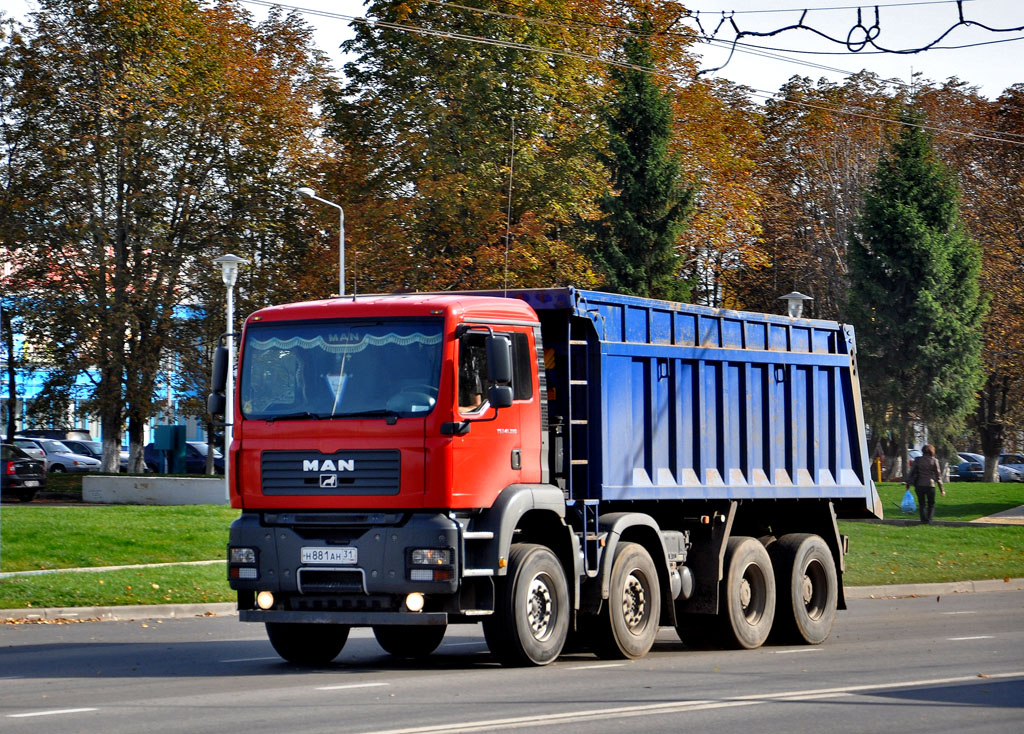 Белгородская область, № Н 881 АН 31 — MAN TGA 41.480