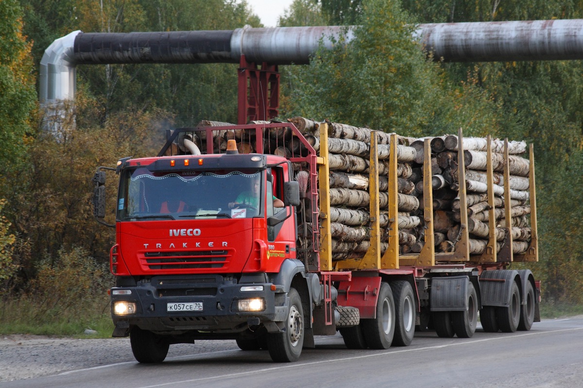 Томская область, № К 057 СЕ 70 — IVECO-AMT Trakker ('2004)