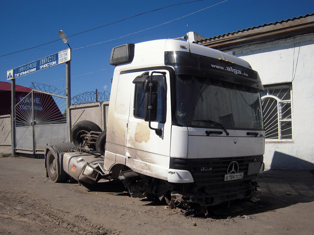 Кемеровская область, № Х 184 ТС 42 — Mercedes-Benz Actros ('1997) 1835