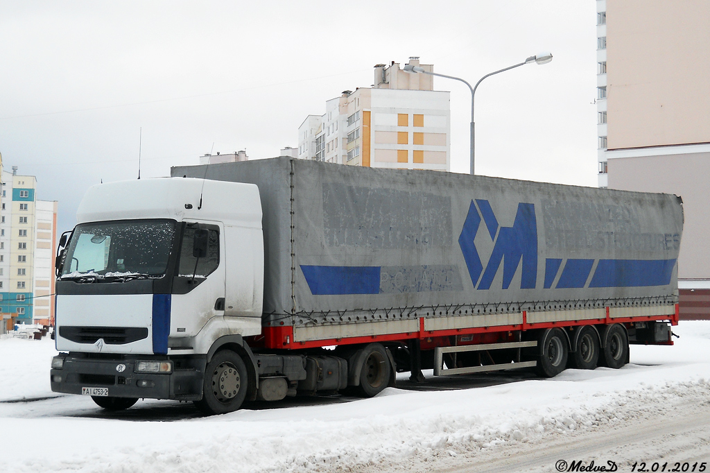 Витебская область, № АІ 4753-2 — Renault Premium ('1996)