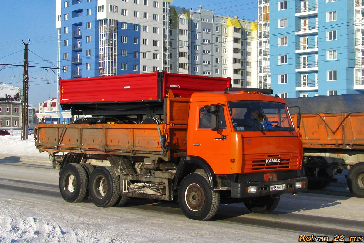 Новосибирская область, № Н 983 МУ 54 — КамАЗ-53205-15 [53205R]