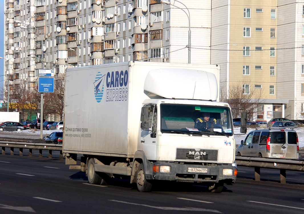 Москва, № Т 872 ММ 199 — MAN L2000 (общая модель)