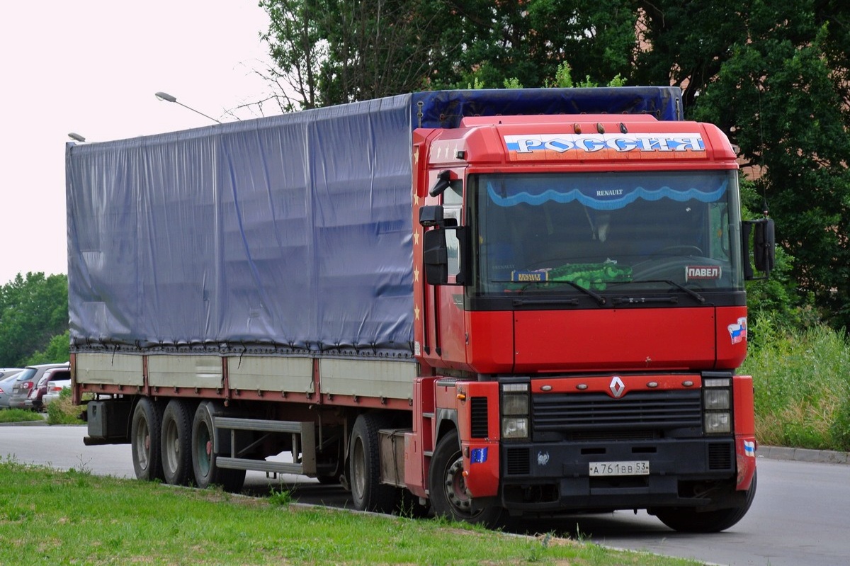 Новгородская область, № А 761 ВВ 53 — Renault Magnum Integral ('1997)