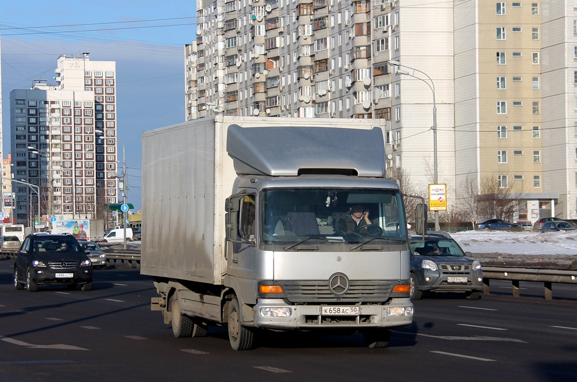 Московская область, № К 658 АС 50 — Mercedes-Benz Atego 815