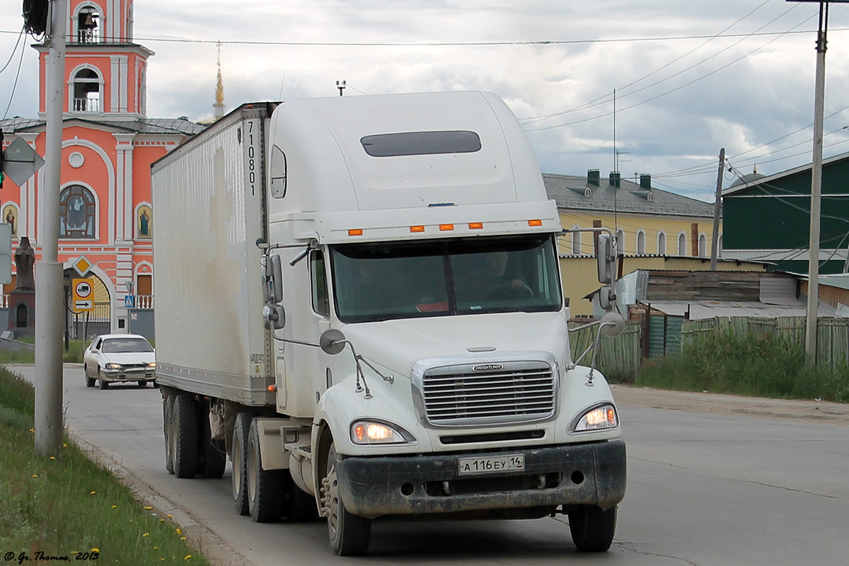 Саха (Якутия), № А 116 ЕУ 14 — Freightliner Columbia