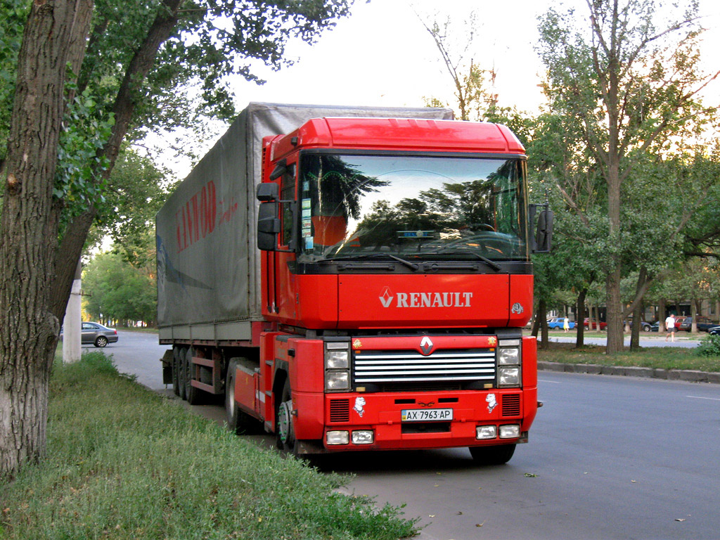 Харьковская область, № АХ 7963 АР — Renault Magnum Integral ('1997)