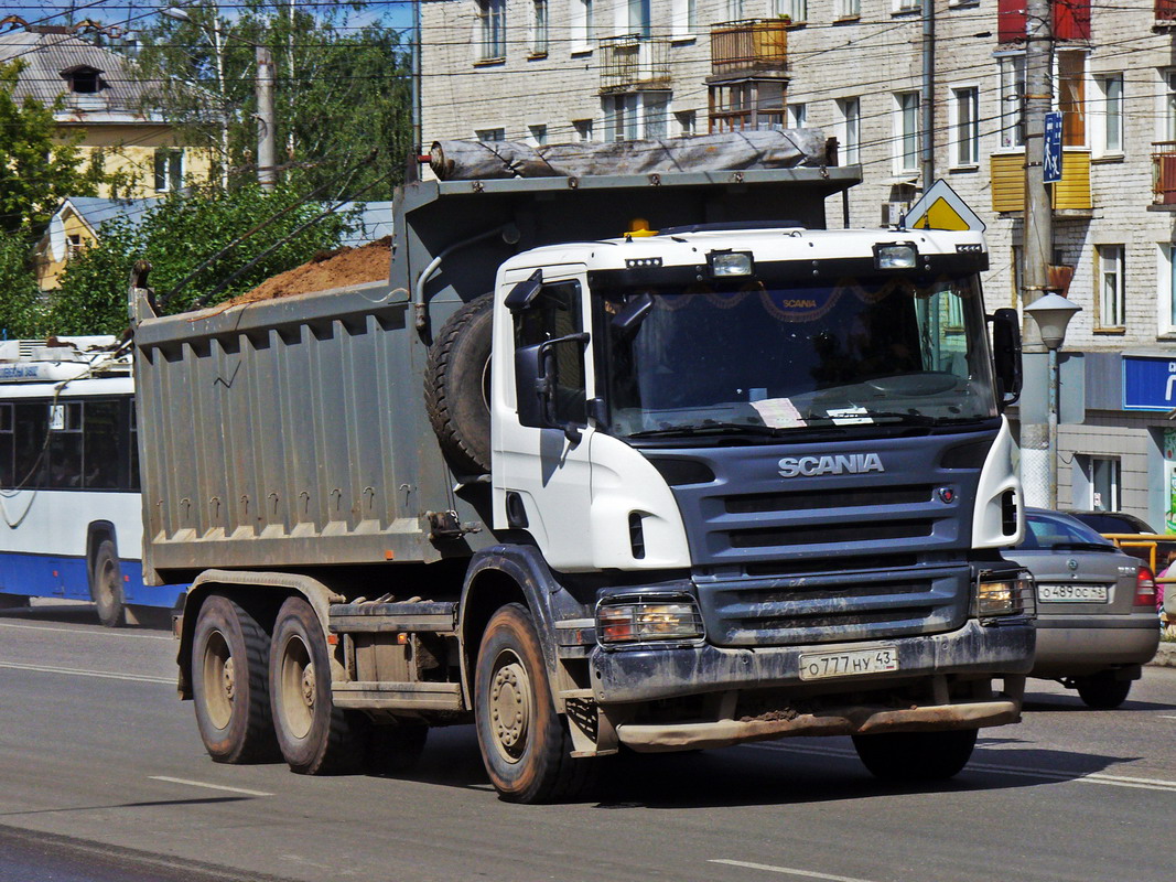 Кировская область, № О 777 НУ 43 — Scania ('2004) P380