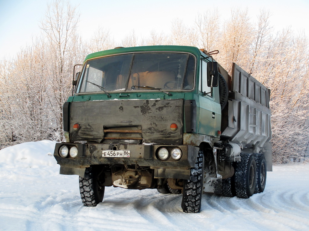 Ханты-Мансийский автоном.округ, № Е 456 РН 86 — Tatra 815 S1 A