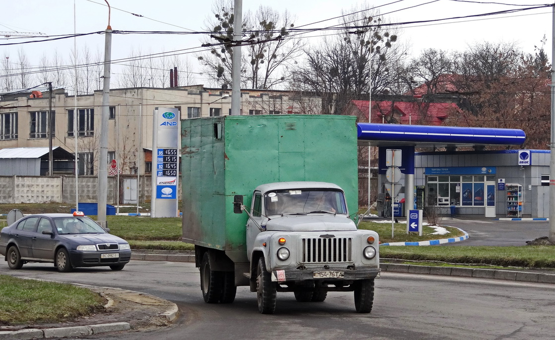 Львовская область, № 154-76 ТА — ГАЗ-53-27