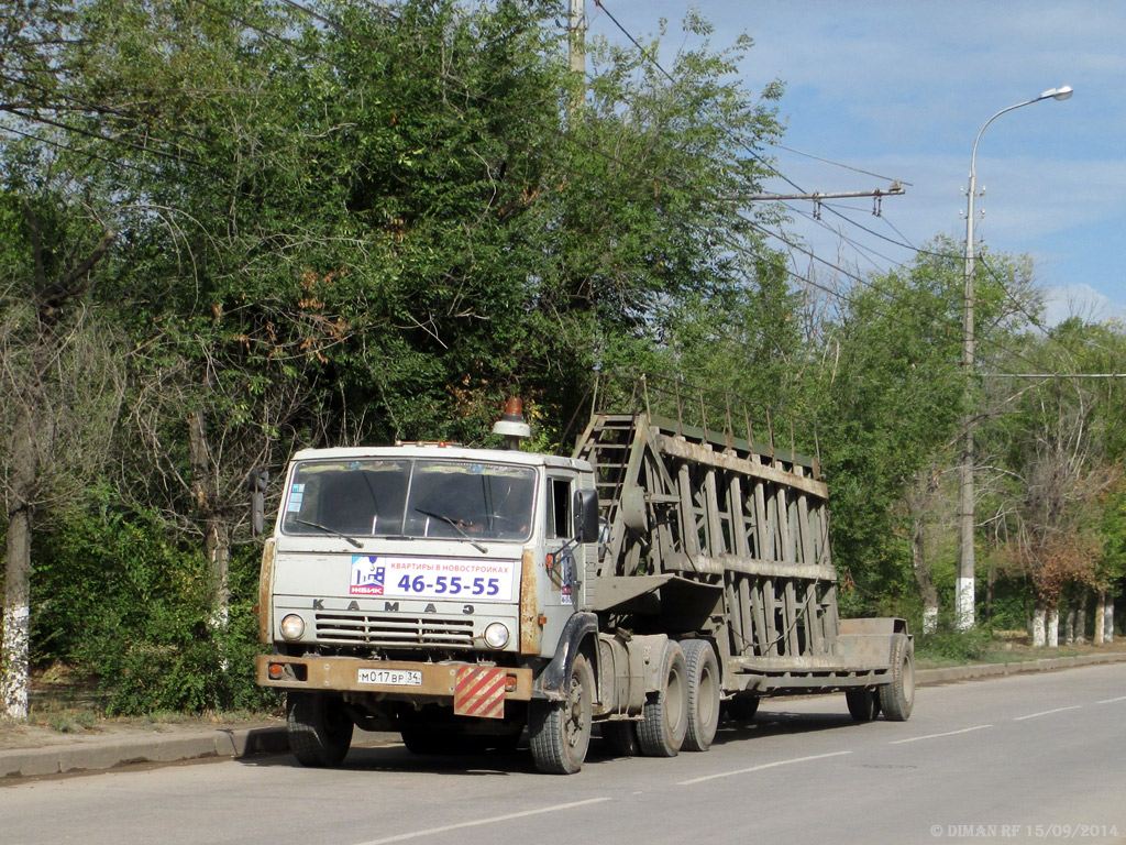 Волгоградская область, № М 017 ВР 34 — КамАЗ-54112