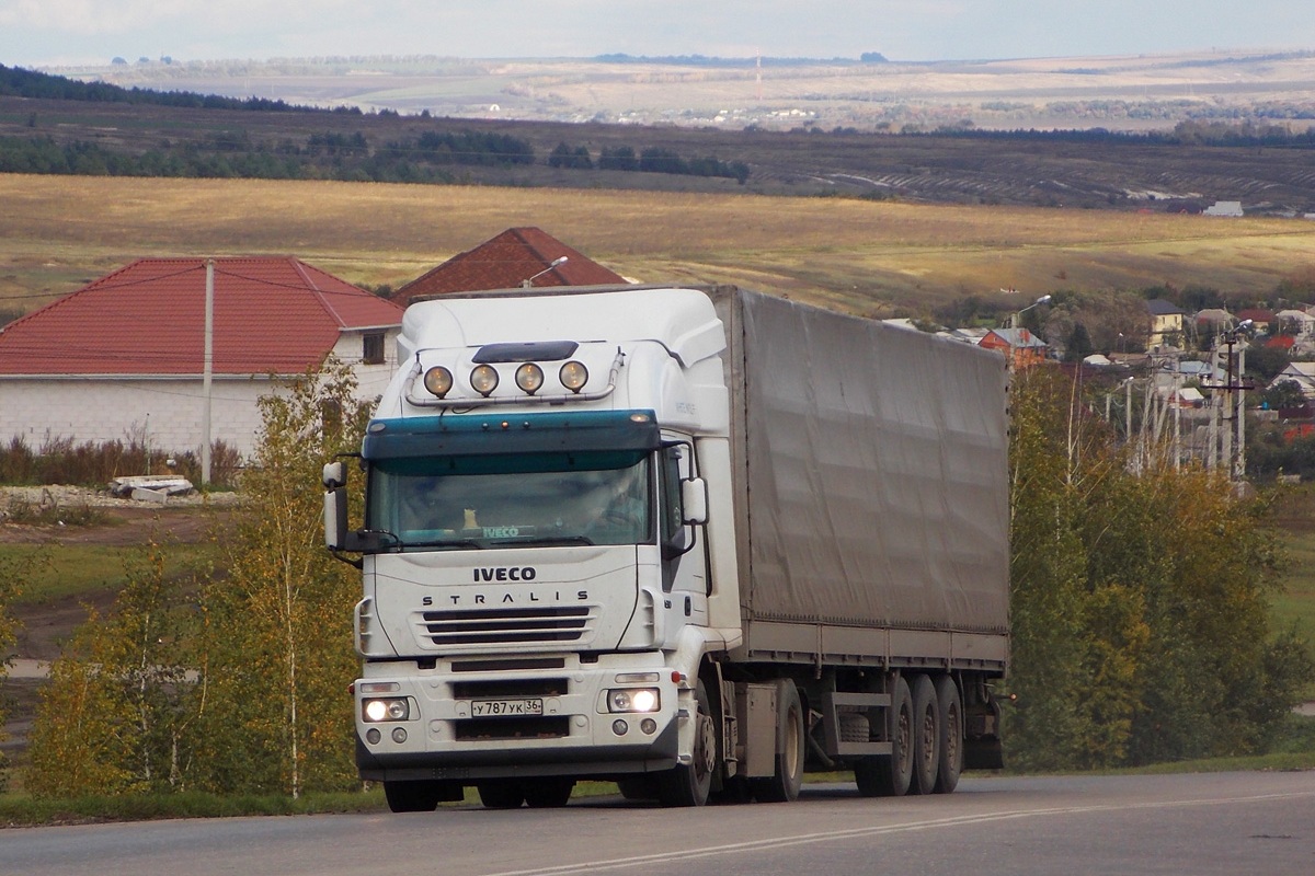 Воронежская область, № У 787 УК 36 — IVECO Stralis ('2002)