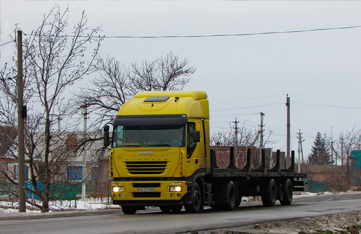 Киев, № АА 2714 МХ — IVECO Stralis ('2002) 430