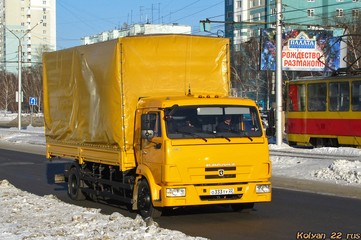 Алтайский край, № О 333 ТУ 22 — КамАЗ-4308-C3(79)