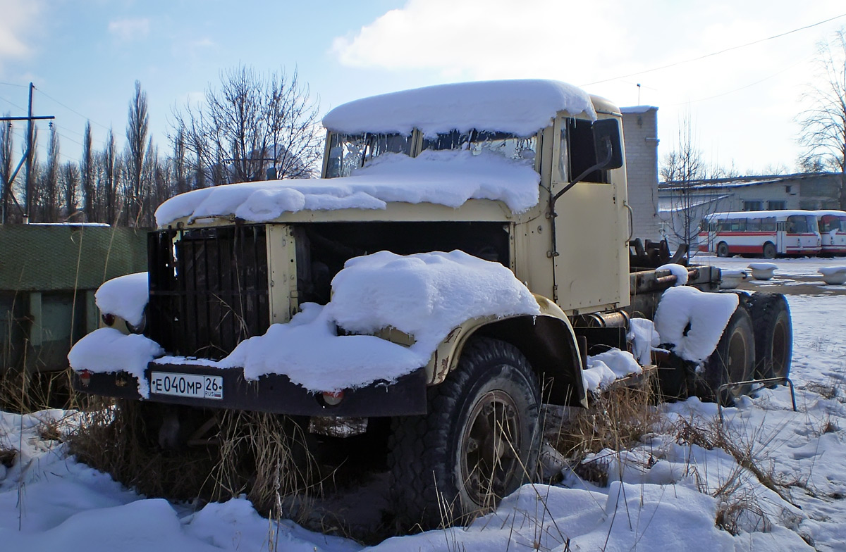 Ставропольский край, № Е 040 МР 26 — КрАЗ-255Б1