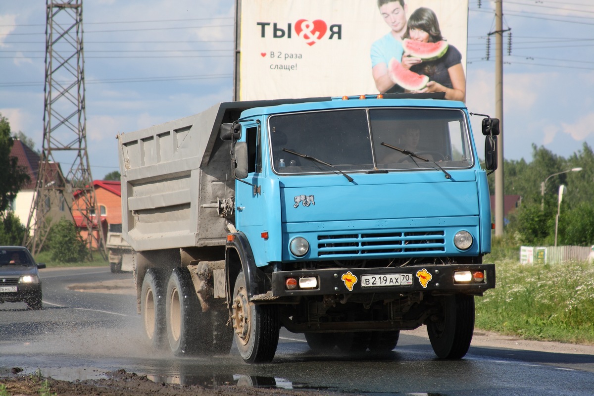 Томская область, № В 219 АХ 70 — КамАЗ-5511