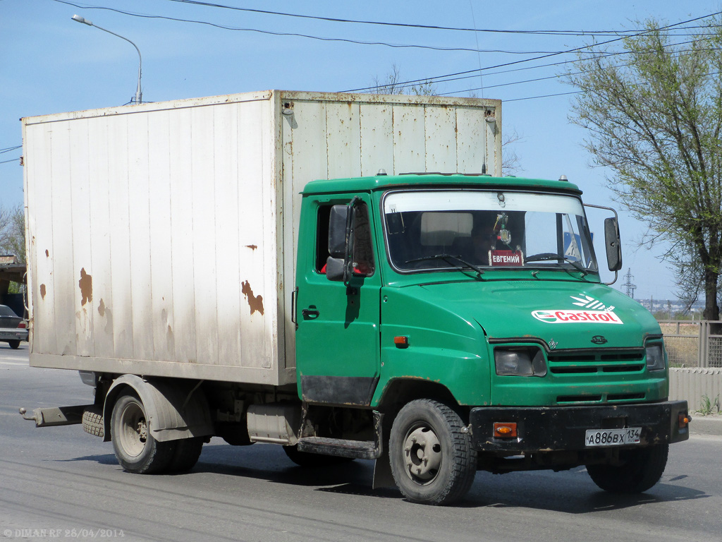 Волгоградская область, № А 886 ВХ 134 — ЗИЛ-5301БО "Бычок"