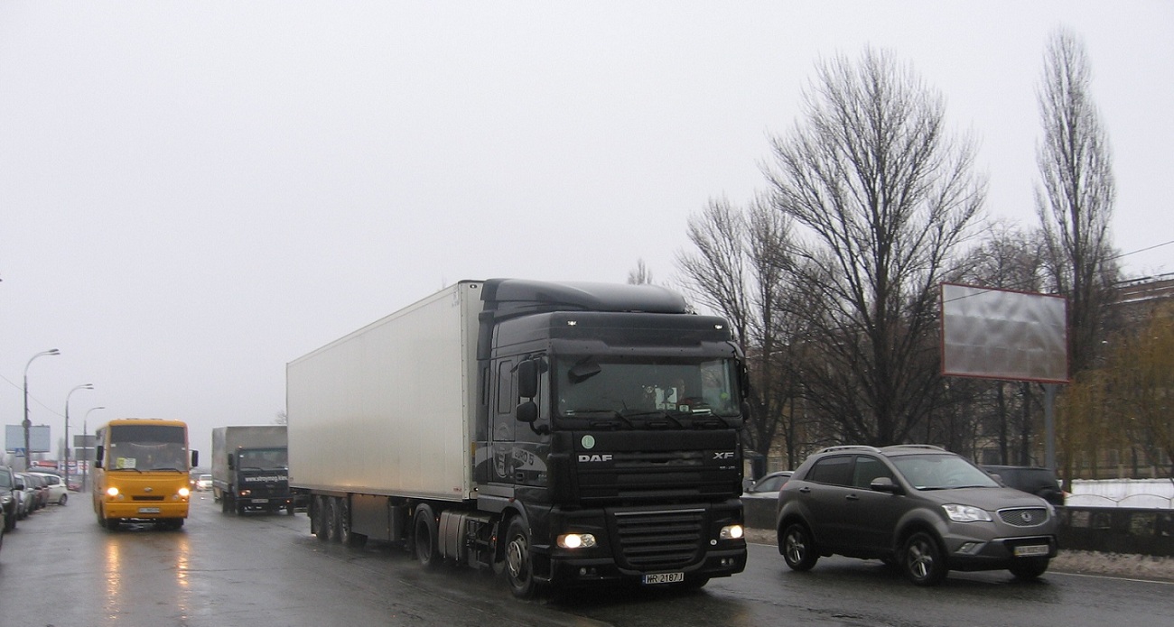 Польша, № WR 2187 J — DAF XF105 FT