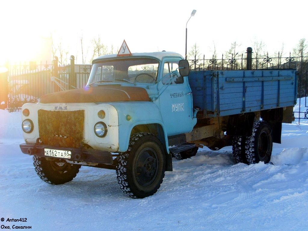 Сахалинская область, № А 162 ТА 65 — ГАЗ-53-12