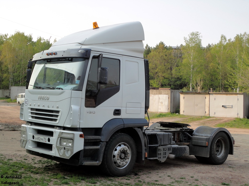 Еврейская автономная область, № А 492 РК 79 — IVECO Stralis ('2002) 430