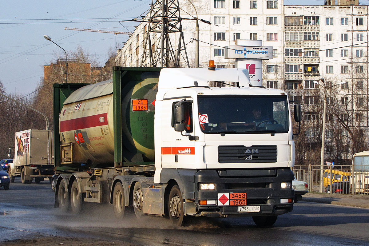 Нижегородская область, № В 793 ЕТ 152 — MAN TGA (общая модель)