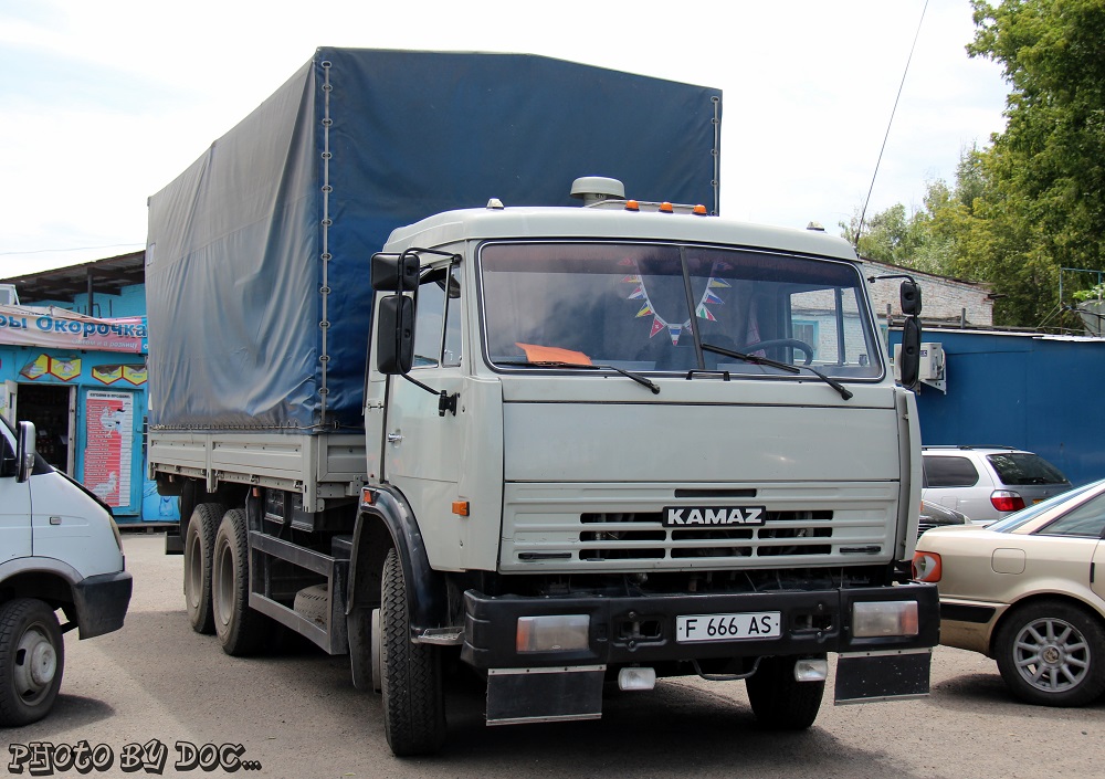 Восточно-Казахстанская область, № F 666 AS — КамАЗ-53215-13 [53215N]