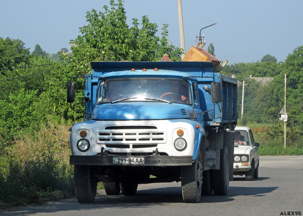 Днепропетровская область, № 299-84 АА — ЗИЛ-495710