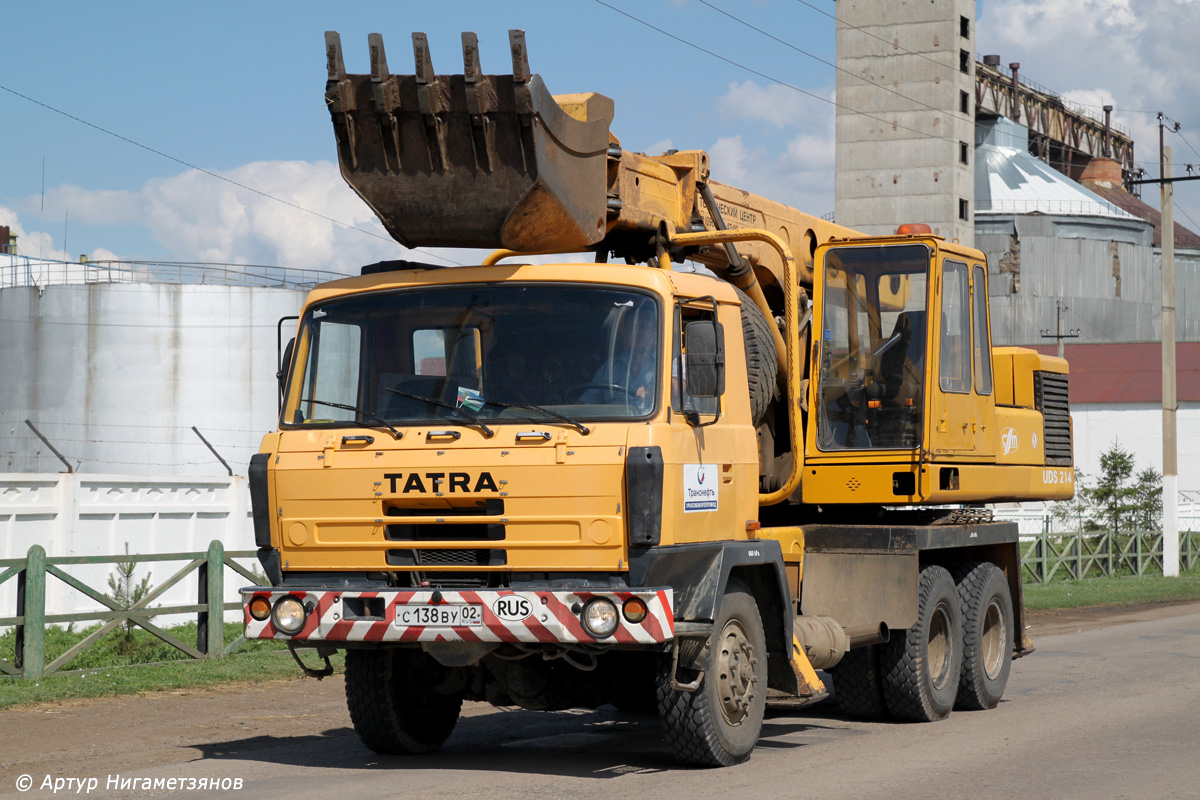 Башкортостан, № С 138 ВУ 02 — Tatra 815-21EP11