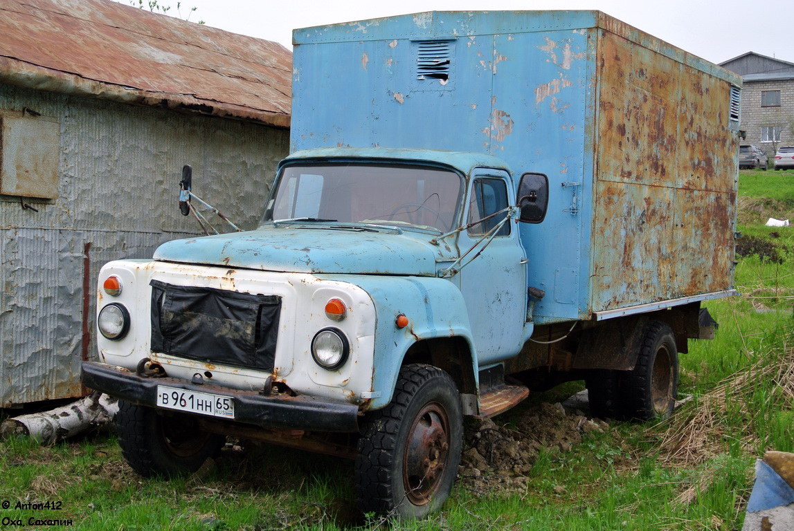 Сахалинская область, № В 961 НН 65 — ГАЗ-53-12