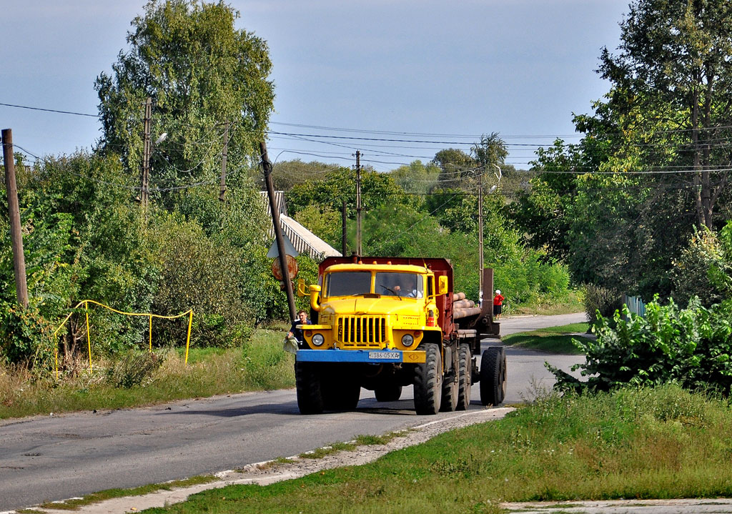 Харьковская область, № 386-05 ХА — Урал-4320 (общая модель)