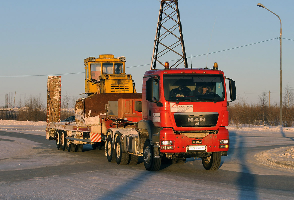 Ханты-Мансийский автоном.округ, № Т 747 ХО 86 — MAN TGS ('2007) 33.430