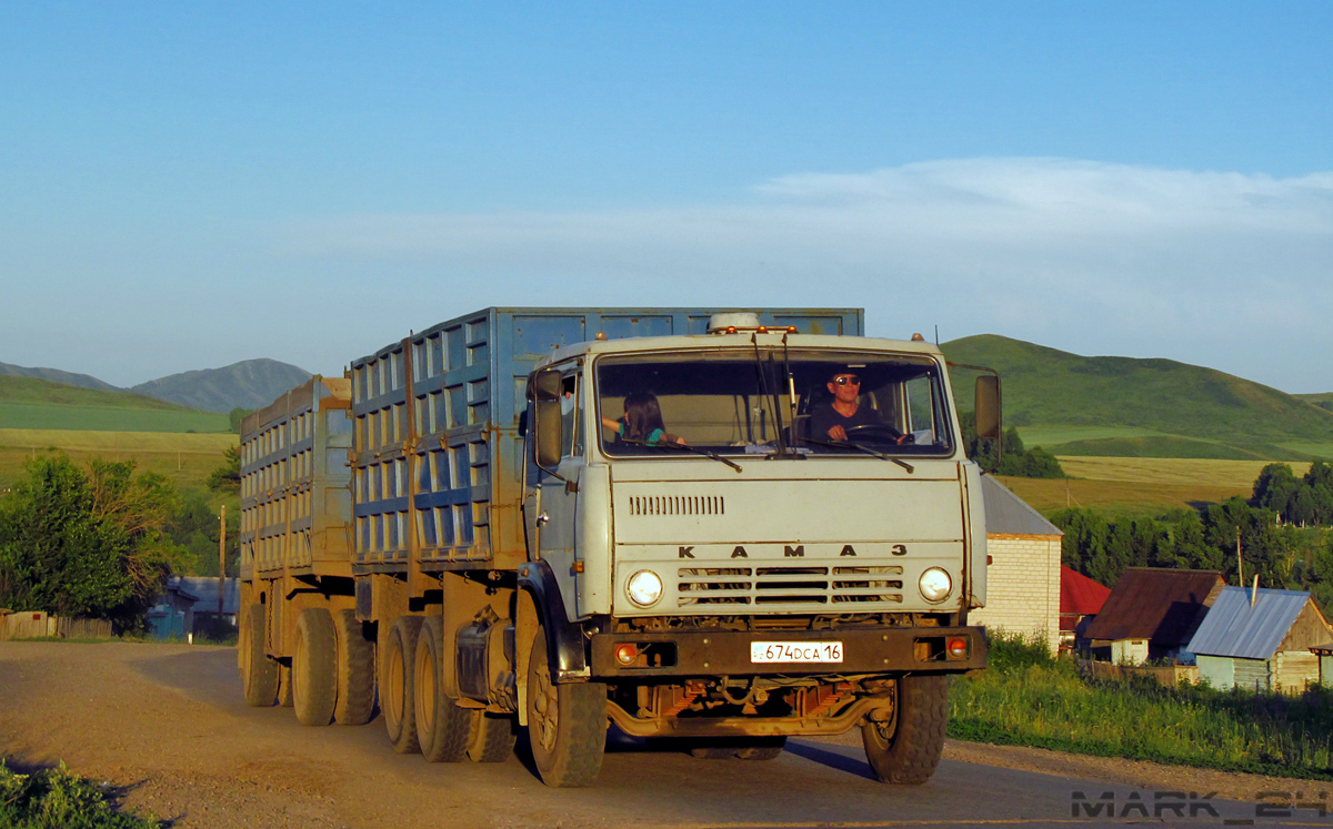 Восточно-Казахстанская область, № 674 DCA 16 — КамАЗ-5320