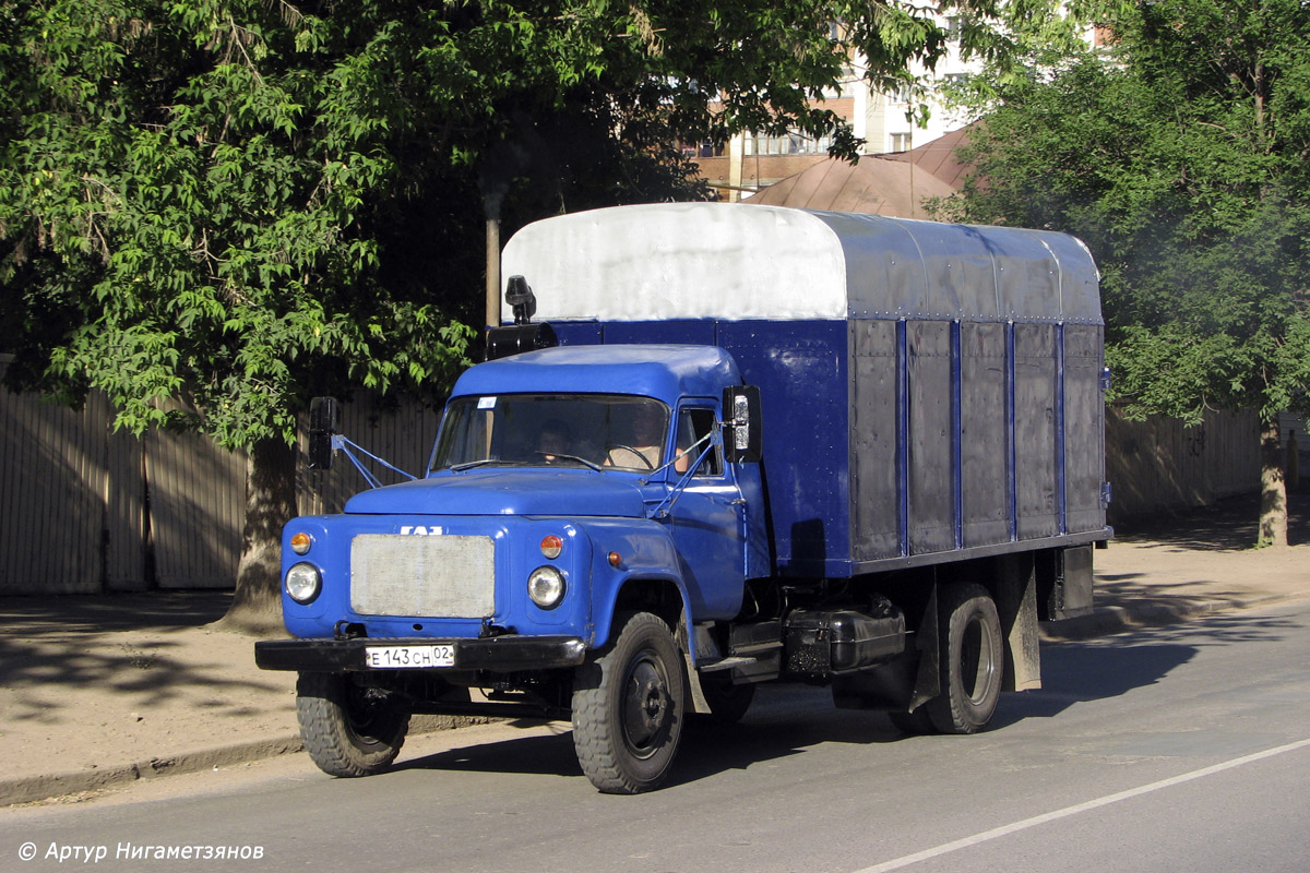 Башкортостан, № Е 143 СН 02 — ГАЗ-52/53 (общая модель)