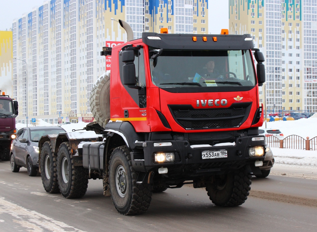 Ханты-Мансийский автоном.округ, № Х 553 АВ 186 — IVECO-AMT Trakker ('2013)