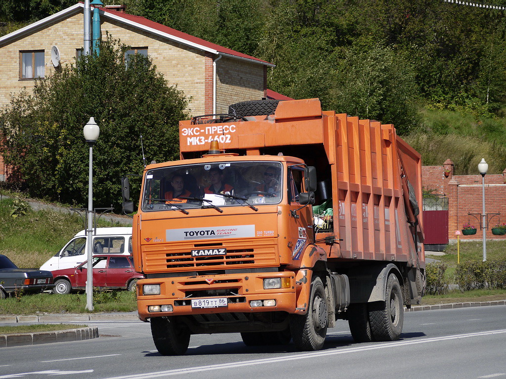 Ханты-Мансийский автоном.округ, № В 819 ТТ 86 — КамАЗ-53605-62