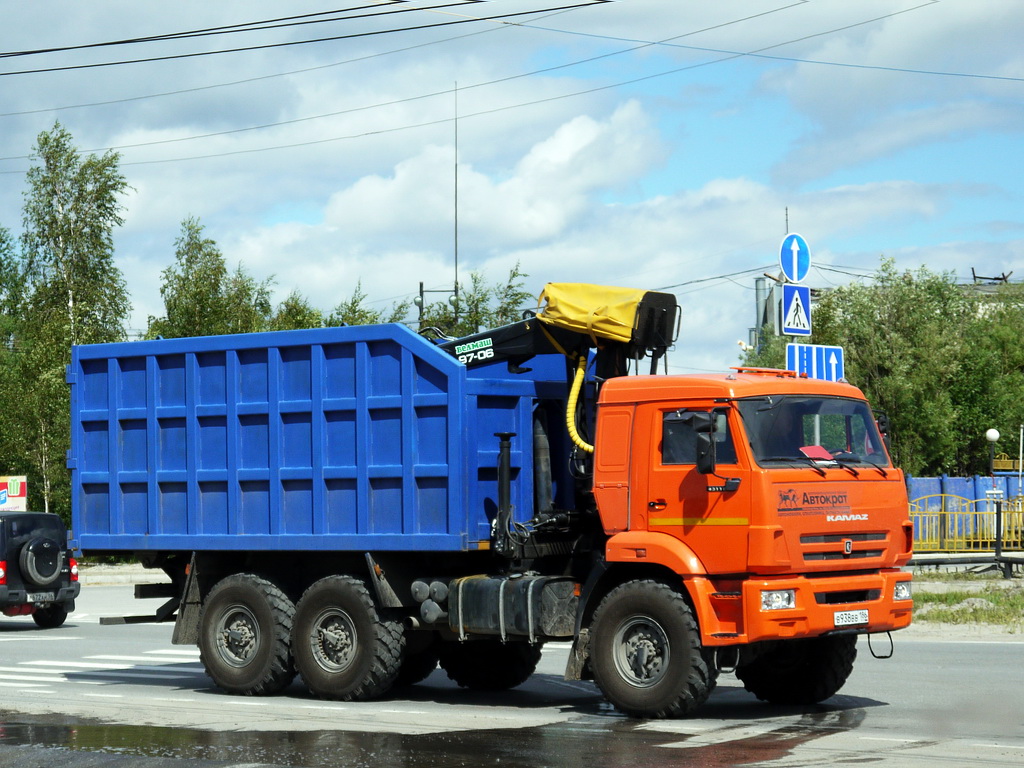 Ханты-Мансийский автоном.округ, № В 938 ВВ 186 — КамАЗ-43118-46