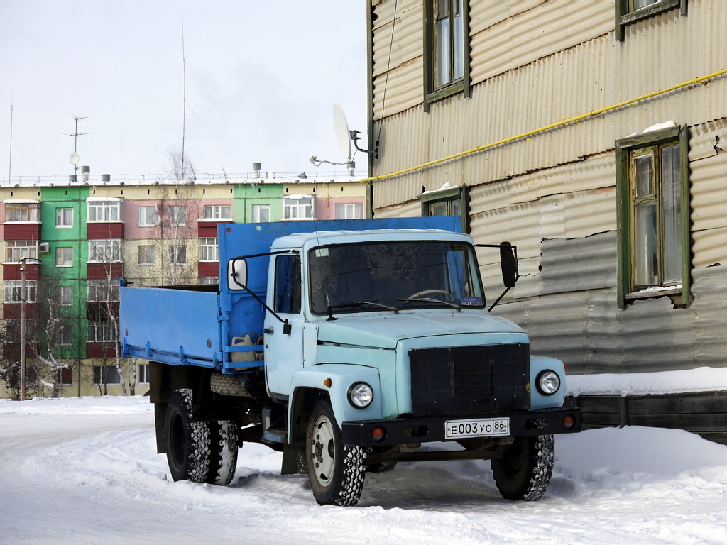 Ханты-Мансийский автоном.округ, № Е 003 УО 86 — ГАЗ-33072