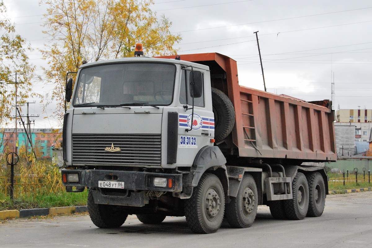 Ханты-Мансийский автоном.округ, № Е 048 УТ 86 — МЗКТ-692378