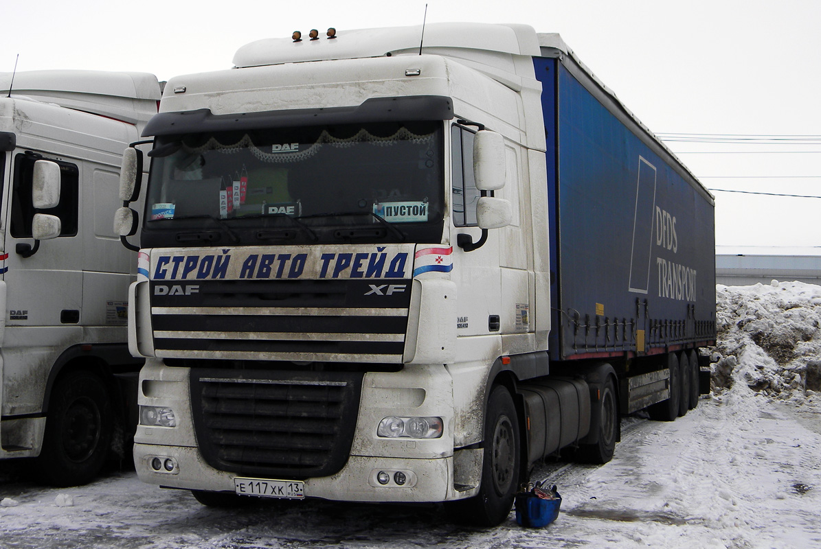 Мордовия, № Е 117 ХК 13 — DAF XF105 FT